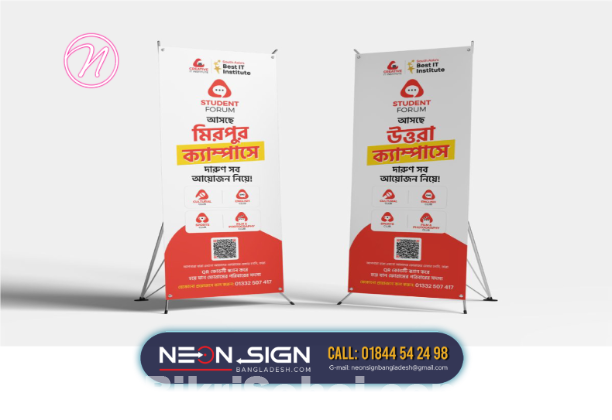 Best X Stand Roll up Banner X Banner and Pop up Stand Price